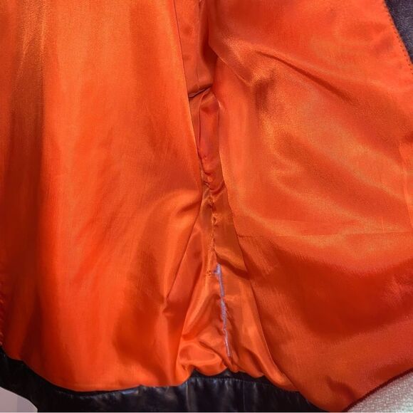 Customized LADIES OF HARLEY Vintage 90s Tommy Hilfiger Quilted Leather Jacket - Picture 12 of 16